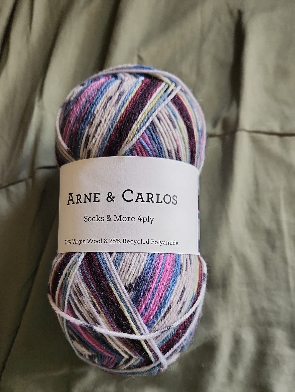 Arne & Carlos Multicolor 4-ply Sock Yarn